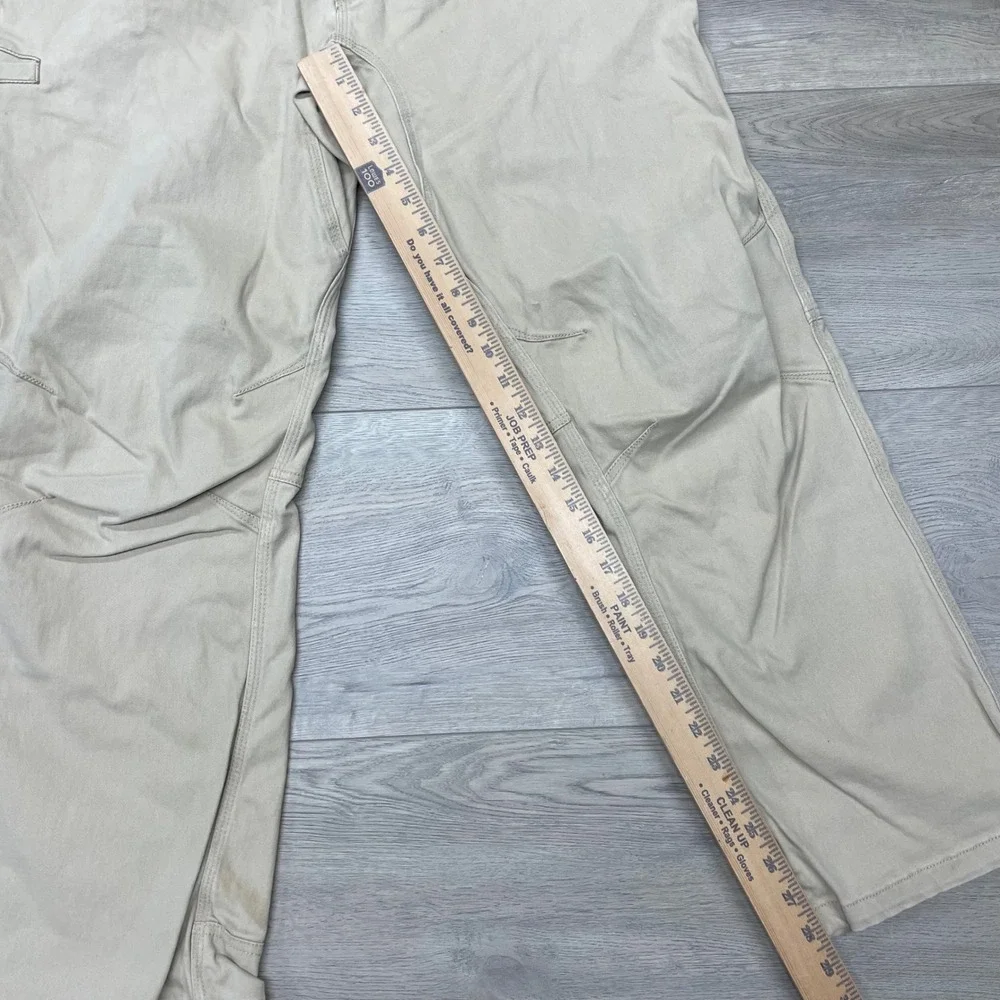 Mountain Khakis Camber 105 Pant Mens 35x30 Tan Classic Fit Canvas Work Trousers